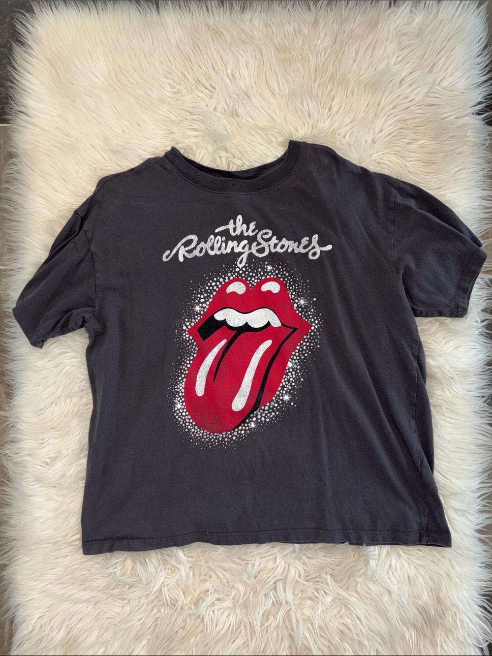 5 for $25🎈H&M Rolling Stones top